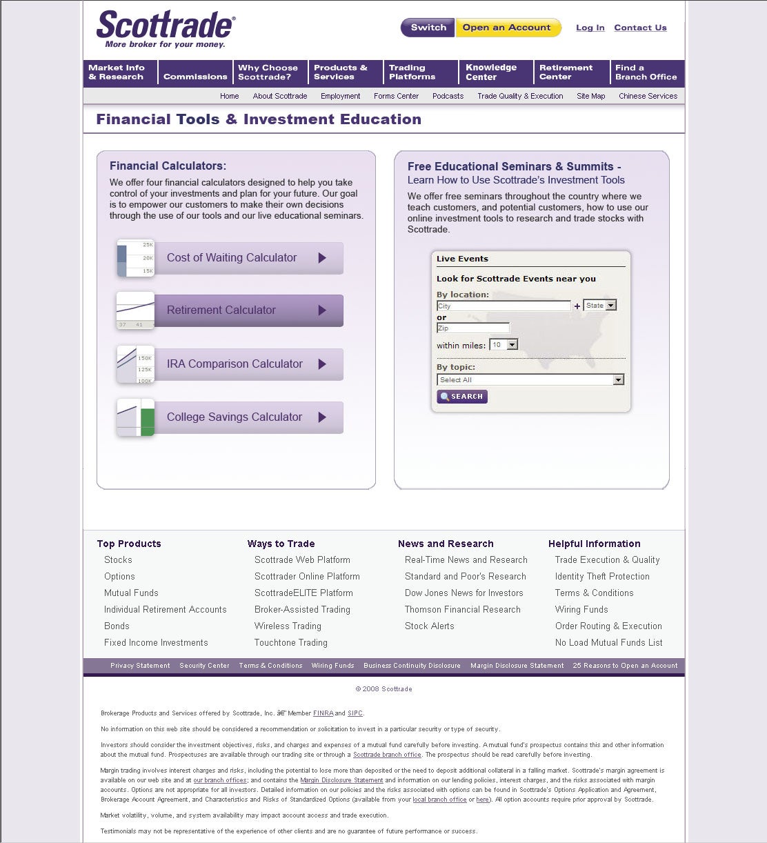 scottrade trading platform and td merger