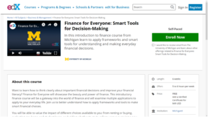 Finance For Everyone Smart Tools For Decision-Making