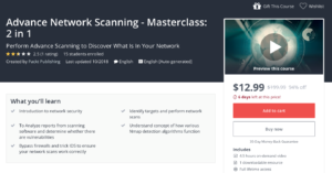 Advance Network Scanning - Masterclass: 2 in 1 by Udemy