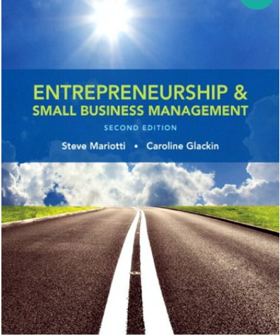 Entrepreneurship and Small Business Management by Caroline Glackin and Steve Mariotti