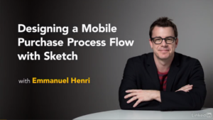 Designing a Mobile Purchase Process Flow with Sketch by Lynda