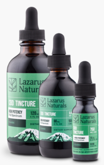 Best for Cost-Effective Product: Lazarus Naturals High Potency CBD Tincture