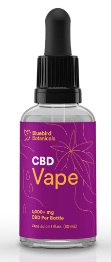 Best for Cartridge: Bluebird Botanicals CBD Vape Oil