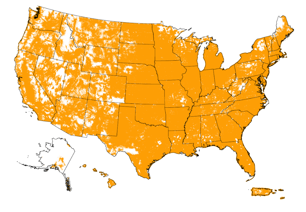 Boost Mobile cell phone coverage