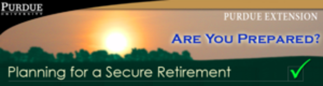 1.Planning for a Secure Retirement Course by Purdue University