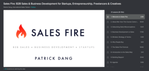 Sales Fired: B2B Sales and Business Development by Skillshare