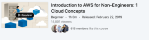 Introduction to AWS for Non-Engineers: 1 Cloud Concepts