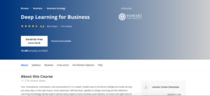 3. Deep Learning for Business by Yonsei University 