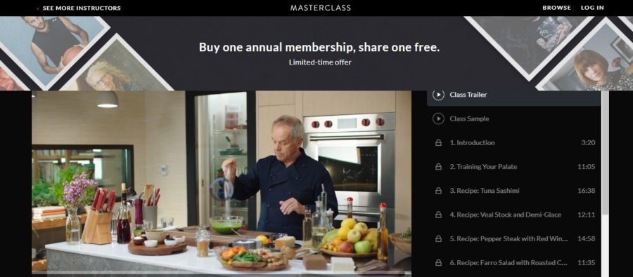 Wolfgang Puck Teaches Cooking By MasterClass