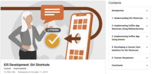 7. iOS Development: Siri Shortcuts by LinkedIn Learning