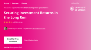 9. Securing Investment Returns in the Long Run by the University of Geneva