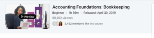 3. Accounting Foundations: Bookkeeping by LinkedIn Learning