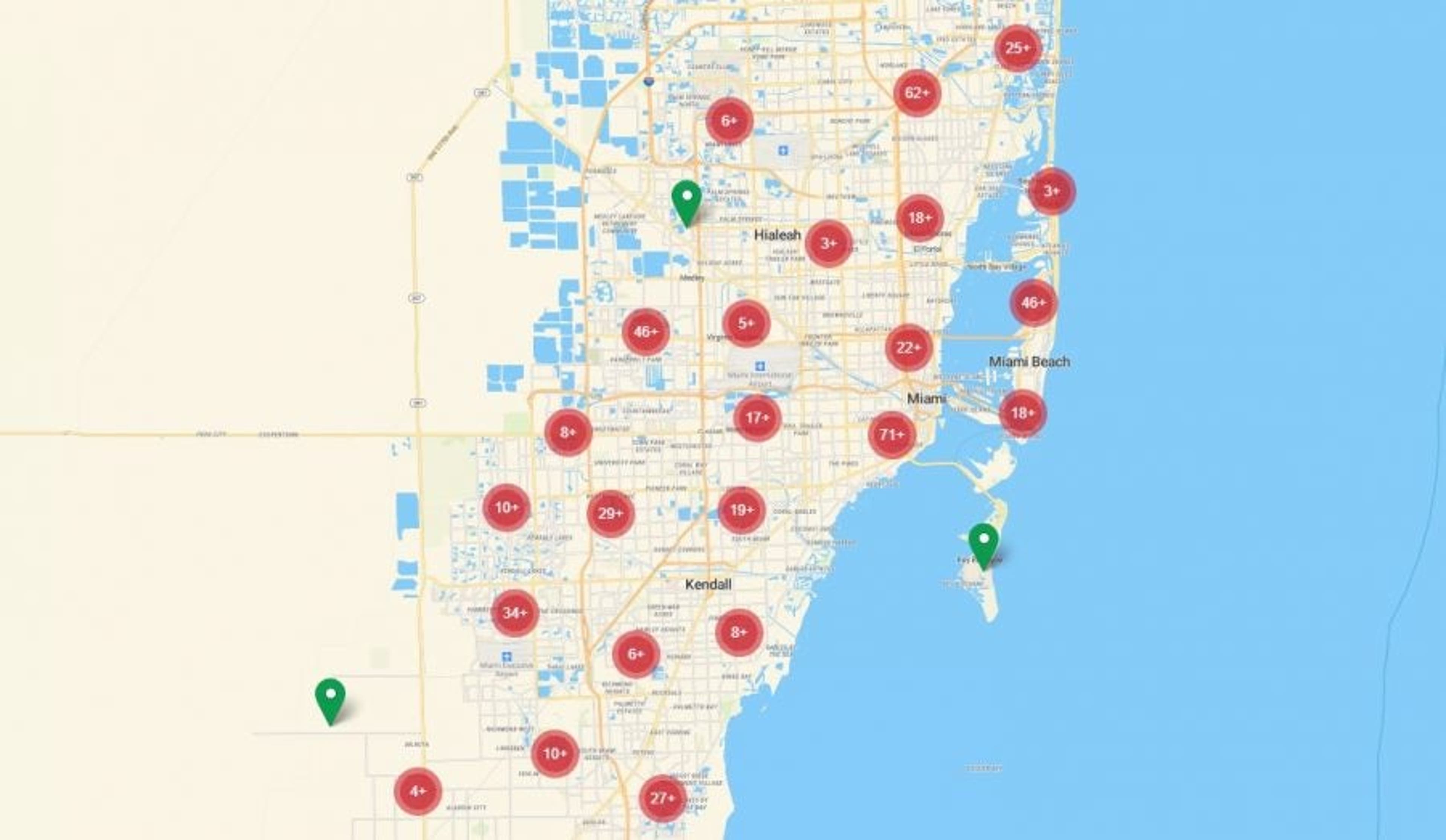 Map-of-Miami-foreclosures