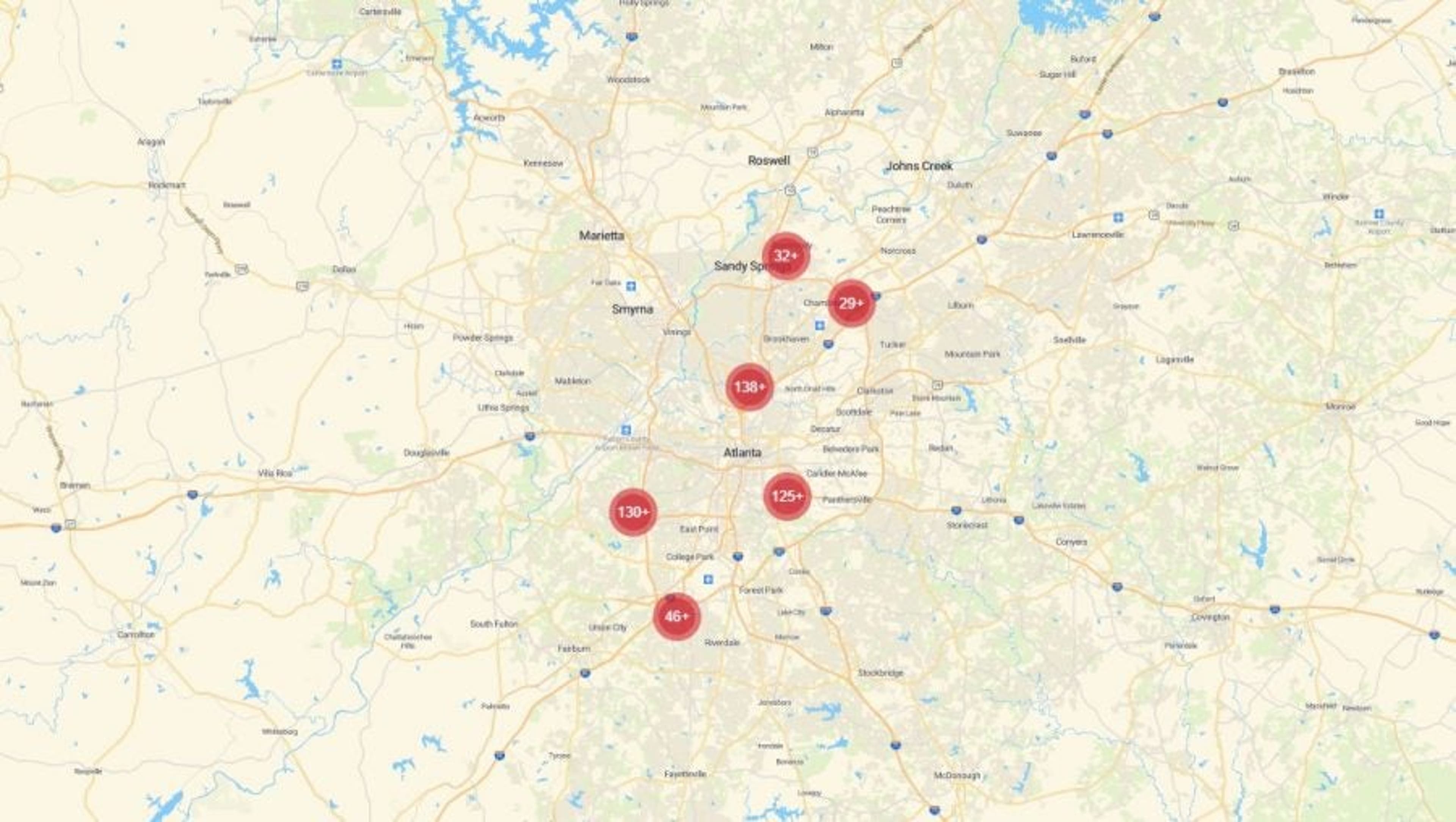 Map-of-Atlanta-foreclosures