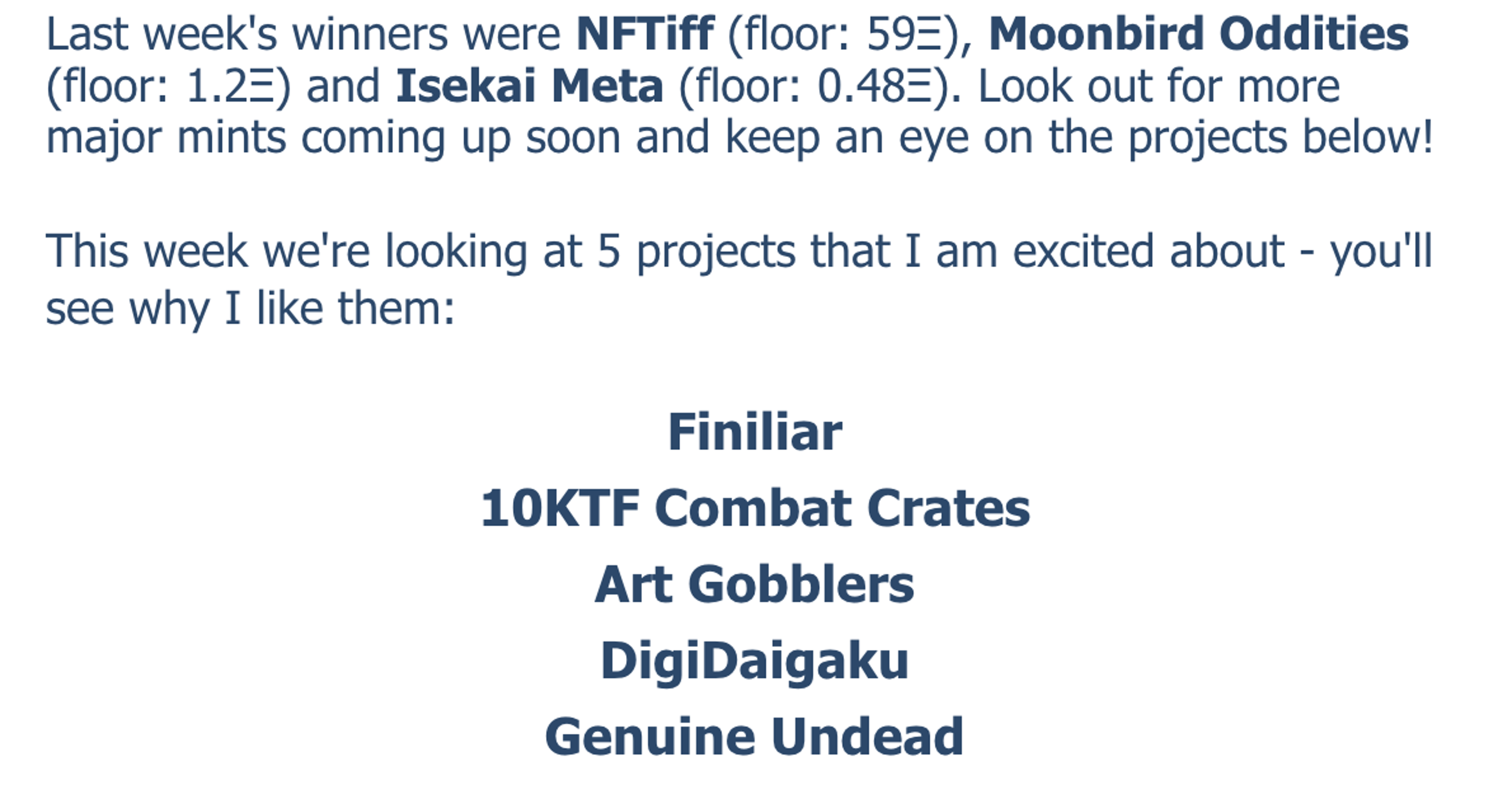 Art Gobblers NFT overview