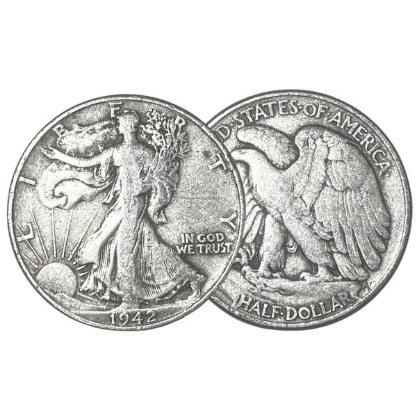 Silver Walking Liberty Value Simplified (1916-1946)