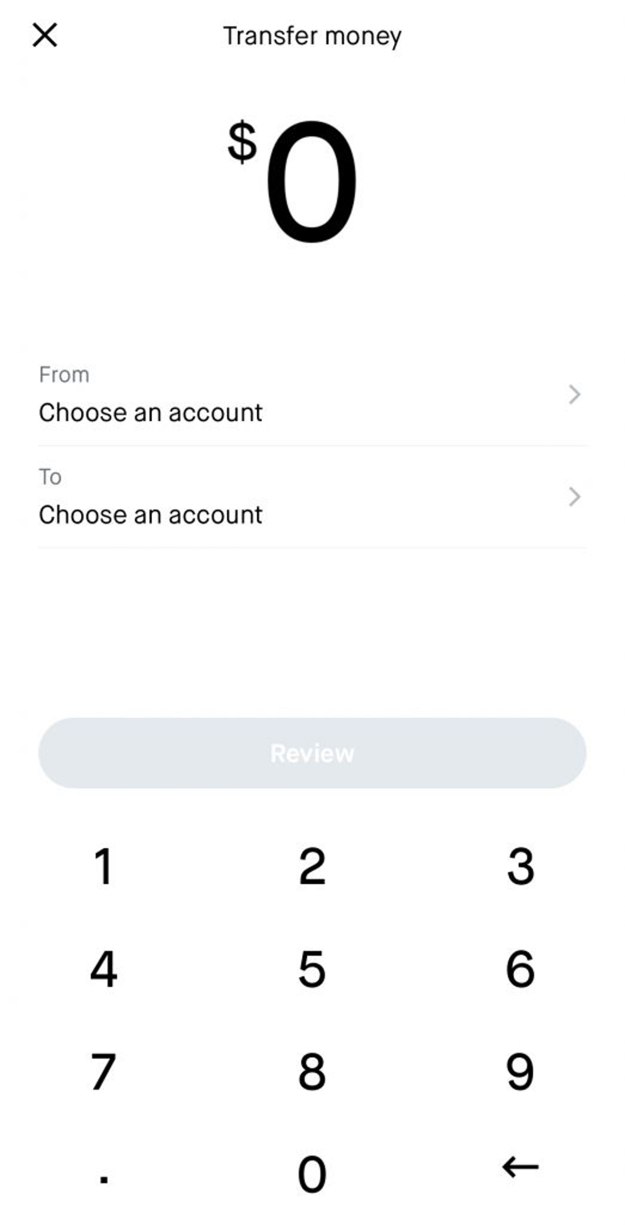robinhood mobile app deposit screenshot